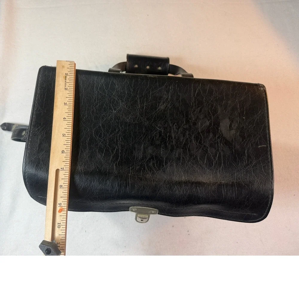 Vintage 60s MCM Train Case Blk Vinyl K.I.‎ & Co Japan Photography MCM Travel Bag